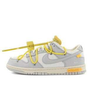 Nike �i�C�L �����Y �X�j�[�J�[ �_���N �yNike x Off-White Dunk Low 'Lot 29 of 50' DM1602-103�z �T�C�Y US_6(24.0cm)