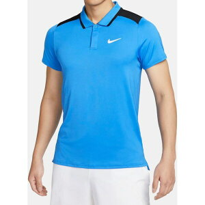 Nike �i�C�L �����Y �X�j�[�J�[ �yNike Court Advantage Dri-FIT Polo Shirt 'Blue White Black' FD5318-435�z �T�C�Y US_M_M