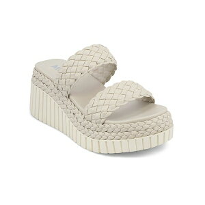 ~A fB[X T_ V[Y Women's Yoshi Slip-On Wedge Sandals Ecru