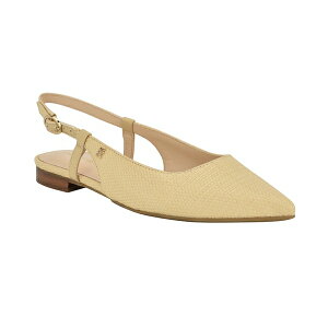 g~[ qtBK[ fB[X T_ V[Y Women's Vamina Slingback Flats Light Natural Woven