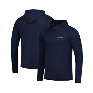 A_[A[}[ Y p[J[EXEFbgVc AE^[ Men's Navy THE PLAYERS Drive Pro Seamless Pullover Hoodie Navy
