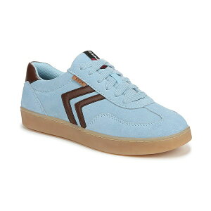 hN^[EV[ fB[X Xj[J[ V[Y Women's x Milk Bar Rebel Sport Low Profile Lace Up Sneakers Blue/Brown Suede/Leather