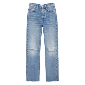 �A�j�[�r�� ���f�B�[�X �f�j���p���c �{�g���X Bruno destructed frayed jeans Blue