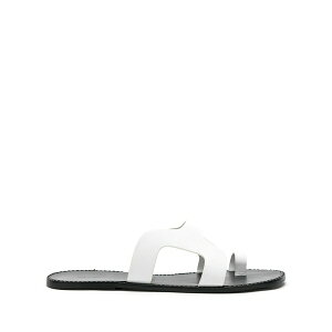 �I�X�N���� ���f�B�[�X �T���_�� �V���[�Y Ipanema slide sandals White