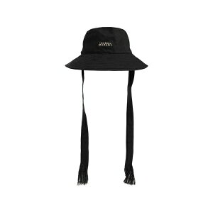 �C�U�x�� �}���� ���f�B�[�X �X�q �A�N�Z�T���[ Shaley bucket hat Black