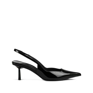 �� �V�� ���f�B�[�X �p���v�X �V���[�Y 70mm amelia slingback patent-leather pumps Black