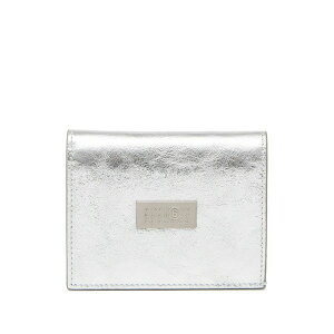 �}���^���}���W�F�� �����Y ���z �A�N�Z�T���[ Single-stitch logo wallet Silver