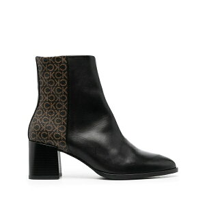 �J���o���N���C�� ���f�B�[�X �u�[�c �V���[�Y Monogram-print ankle boots Black