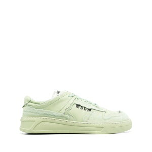�G���G�X�W�C�G�� �����Y �X�j�[�J�[ �V���[�Y Panelled low-top sneakers Green