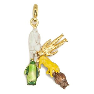 �}���j ���f�B�[�X �l�b�N���X�E�`���[�J�[�E�y���_���g�g�b�v �A�N�Z�T���[ Statement-pendant charm Gold