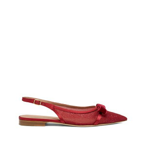 �}���[���X���A�[�Y ���f�B�[�X �p���v�X �V���[�Y Jama slingback flat pumps Red