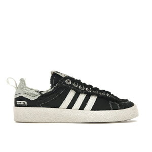 adidas �A�f�B�_�X �����Y �X�j�[�J�[ �yadidas Campus 80s Song for the Mute Black�z �T�C�Y US_12.5(30.5cm) Core Black/Cream White/Linen Green