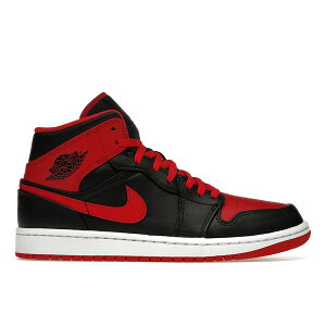 Jordan �W���[�_�� �����Y �X�j�[�J�[ �yJordan 1 Mid Alternate Bred (2022)�z �T�C�Y US_M_13 Black/Fire Red-White