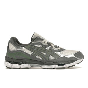 ASICS �A�V�b�N�X �����Y �X�j�[�J�[ �yASICS Gel-NYC Cream Steel Grey�z �T�C�Y US_5.5(23.5cm) Cream/Steel Grey