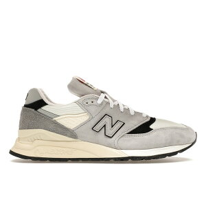 New Balance �j���[�o�����X �����Y �X�j�[�J�[ �yNew Balance 998 MiUSA Teddy Santis Grey Cream�z �T�C�Y US_M_4.5 Grey/Cream
