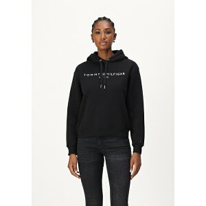 g~[ qtBK[ fB[X p[J[EXEFbgVc AE^[ CORP LOGO HOODIE - Sweatshirt - black