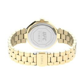 タイメックス レディース 腕時計 アクセサリー UFC Women's Jewel Analog Gold-Tone Stainless Steel Watch, 36mm Gold-Tone