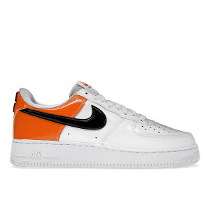 Nike �i�C�L ���f�B�[�X �X�j�[�J�[ �yNike Air Force 1 Low '07 Essential White/Brilliant Orange (Women's)�z �T�C�Y US_6.5(23.5cm) White/Brilliant Orange/Black