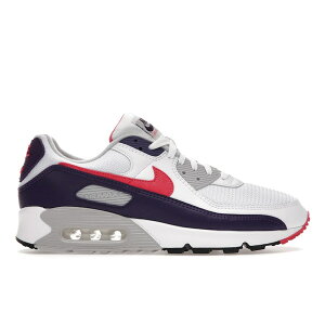 Nike �i�C�L ���f�B�[�X �X�j�[�J�[ �yNike Air Max 90 Eggplant (Women's)�z �T�C�Y US_W_14.5 White/Eggplant-Flare-Zen Grey