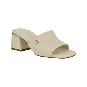 JoNC fB[X T_ V[Y Rowena Block Heel Slip-On Dress Sandals Ivory