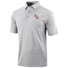 コロンビア メンズ ジャケット＆ブルゾン アウター Florida State Seminoles Columbia OmniWick Set II Polo Gray