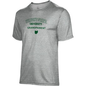 プロスフィア メンズ Tシャツ トップス Wright State Raiders Grandparent Name Drop TShirt Gray