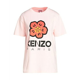 【送料無料】 ケンゾー レディース Tシャツ トップス T-shirts Light pink