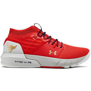 Under Armour A_[A[}[ fB[X Xj[J[ yUnder Armour Project Rock 2 Blood Orange Halo Grey (Women's)z TCY US_7.5(24.5cm) Blood Orange/Halo Gray