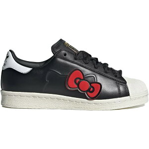 adidas AfB_X fB[X Xj[J[ yadidas Superstar Hello Kitty 50th Anniversary (Women's)z TCY US_5(22.0cm) Core Black/Cloud White/Red