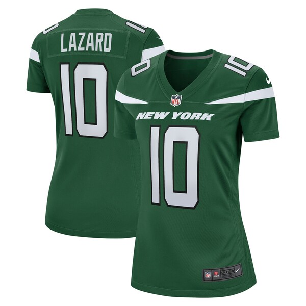 ナイキ レディース ユニフォーム トップス Allen Lazard New York Jets Nike Women's Game Player Jersey Gotham Green