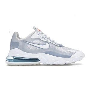 Nike �i�C�L �����Y �X�j�[�J�[ �yNike Air Max 270 React White Pure Platinum�z �T�C�Y US_7(25.0cm) White/Pure Platinum-Indigo Fog-White