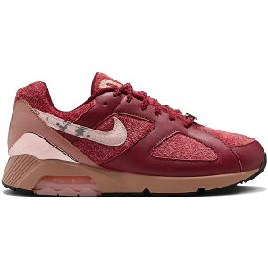 Nike �i�C�L �����Y �X�j�[�J�[ �yNike Air Max 180 Apron Records Bloodline�z �T�C�Y US_11(29.0cm) Team Red/Fossil Rose/Pink Oxford