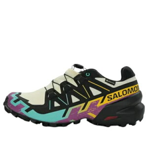 SALOMON �T������ ���f�B�[�X �X�j�[�J�[ �y(WMNS) SALOMON Speedcross 6 Gore-Tex 'Transparent Yellow Black' 478802�z �T�C�Y US_W_10