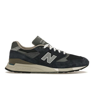 New Balance �j���[�o�����X �����Y �X�j�[�J�[ �yNew Balance 998 MiUSA Navy Grey�z �T�C�Y US_7(25.0cm) Navy/Grey