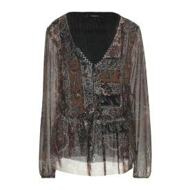 DESIGUAL デジグアル シャツ トップス レディース Blouses Camel