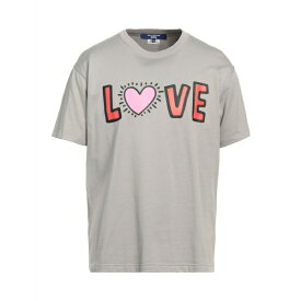 【送料無料】 コムデギャルソン メンズ Tシャツ トップス T-shirts Grey