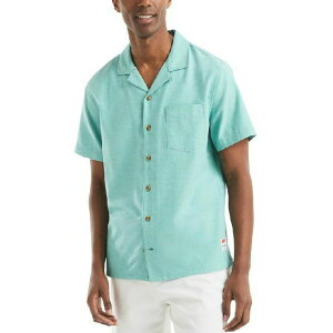 iEeBJ Y Vc gbvX JAWS x Men's Classic-Fit Jaspe Dobby Button-Down Shirt Wave Green