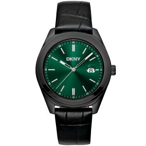 _i L j[[N Y rv ANZT[ Men's Modernist Classics Black Leather Strap Watch, 40mm Black