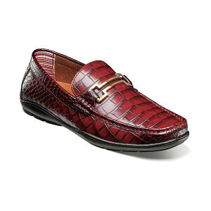 XeCV[A_X Y Xb|E[t@[ V[Y Men's Embrey Moc Toe Bit Slip On Loafer Wine
