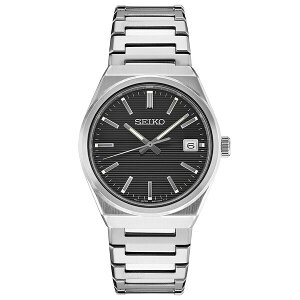 ZCR[ Y uXbgEoOEANbg ANZT[ Men's Essentials Stainless Steel Bracelet Watch 39mm Black