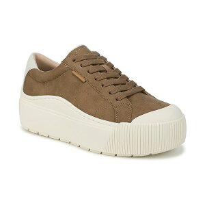 hN^[EV[ fB[X Xj[J[ V[Y Women's Time Off Max Platform Sneakers Taupe Fabric