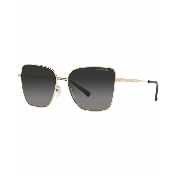 マイケルコース レディース アクセサリー サングラス アイウェア Light Gold-Tone MK1108 Sunglasses 休日限定 BASTIA 57 Polarized Women's 値引きする 全商品無料サイズ交換