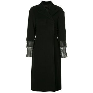 �G�����[ ���f�B�[�X �R�[�g �A�E�^�[ Oversized midi coat Black