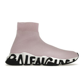 Balenciaga バレンシアガ レディース スニーカー 【Balenciaga Speed Graffiti】 サイズ EU_40(25.5cm) Pink Black (Women's)
