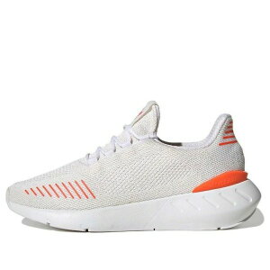 adidas �A�f�B�_�X ���f�B�[�X �X�j�[�J�[ �y(WMNS) adidas Originals Swift Run 22 'White Orange' GW6878�z �T�C�Y US_7(24.0cm)