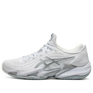 ASICS �A�V�b�N�X ���f�B�[�X �X�j�[�J�[ �y(WMNS) ASICS Court FF 3 'White Pure Silver' 1042A220-100�z �T�C�Y US_W_10