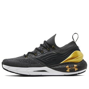 Under Armour A_[A[}[ Y Xj[J[ yUnder Armour HOVR Phantom 2 INKNT MTL 'Jet Grey Gold' 3025353-100z TCY US_7(25.0cm)