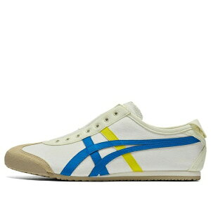 Onitsuka Tiger �I�j�c�J�^�C�K�[ �����Y �X�j�[�J�[ �yOnitsuka Tiger Mexico 66 'White Blue Yellow' 1183A360-127�z �T�C�Y US_8(26.0cm)