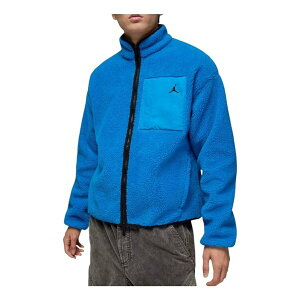 Air Jordan �W���[�_�� �����Y �X�j�[�J�[ �yAir Jordan Flight Mountainside Faux Fur Jacket 'Photo Blue Black' HV0778-406�z �T�C�Y US_M_2XL