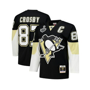 ~b`F&lX Y Vc gbvX Men's Sidney Crosby Black Pittsburgh Penguins 2008-09 Power Play Jersey Black
